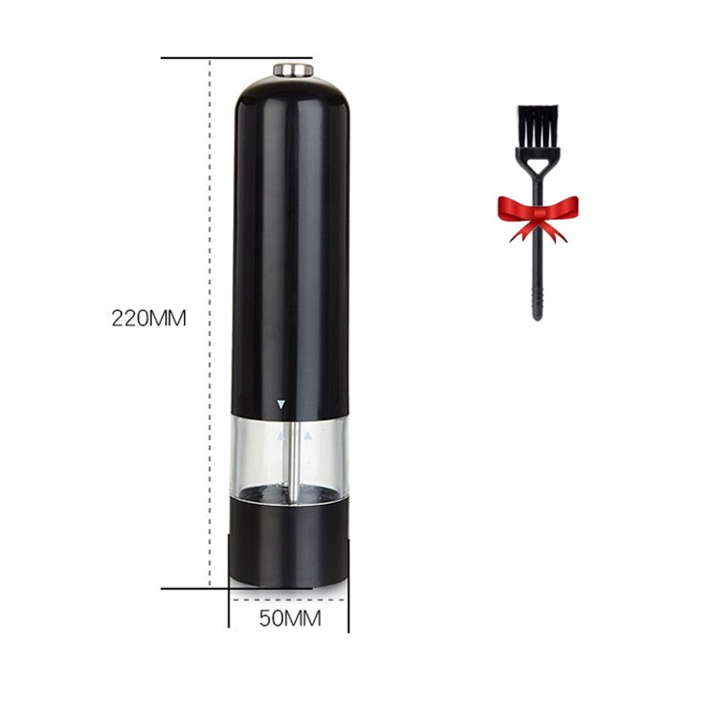 Salt Pepper Grinder Set Electric Spice