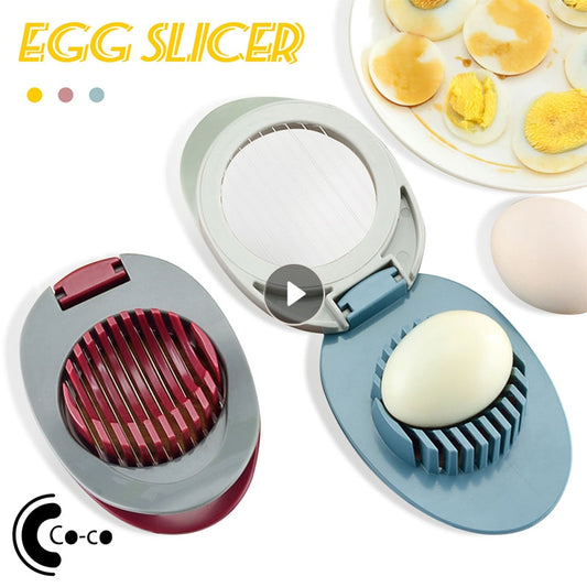 Egg Cut Multifunction Kitchen Boiled Egg Slicer