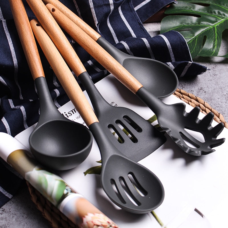 Silicone Spatula Utensils Kitchen Tool