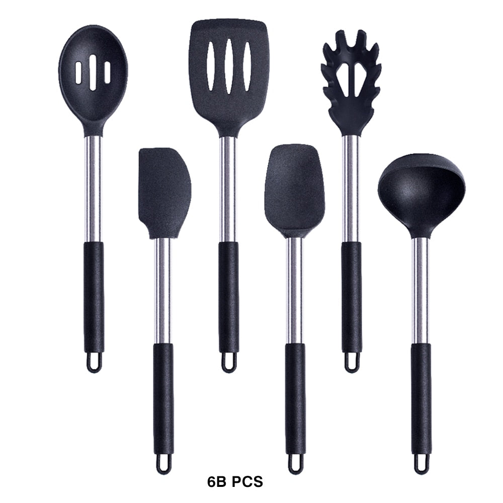 Silicone Utensils Set Kitchen Accessories