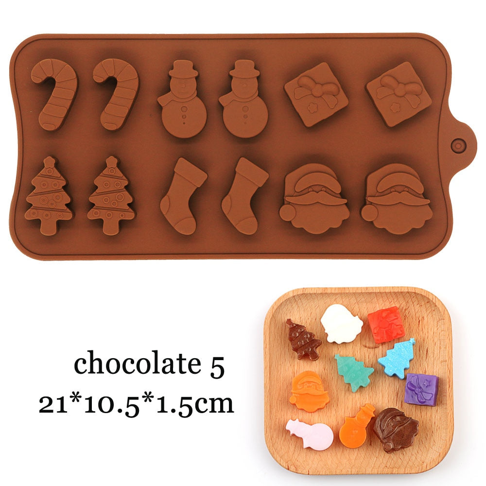 Silicone Chocolate Mold 3D Shapes Mold