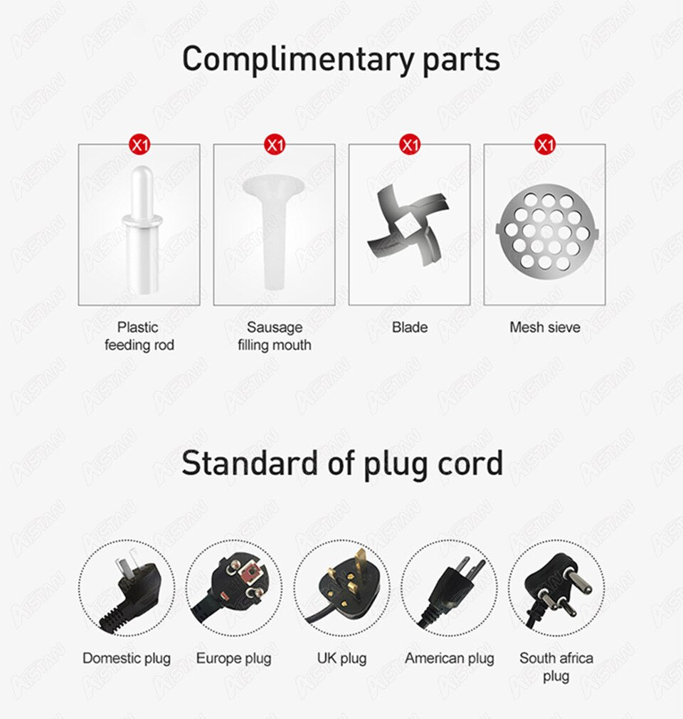 Multifunctional Food Processor Grinder