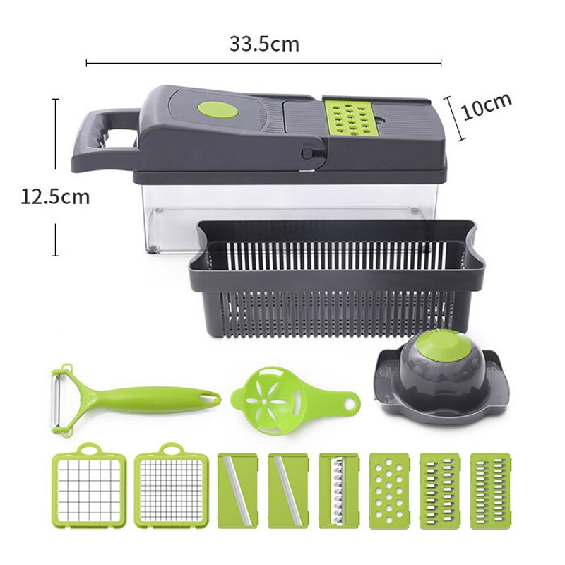 Vegetable Cutter Potato Grater Chopper Slicer Peeler