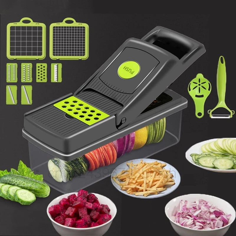 Vegetable Cutter Potato Grater Chopper Slicer Peeler