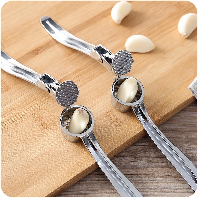 Kitchen Stainless Steel Garlic Crusher