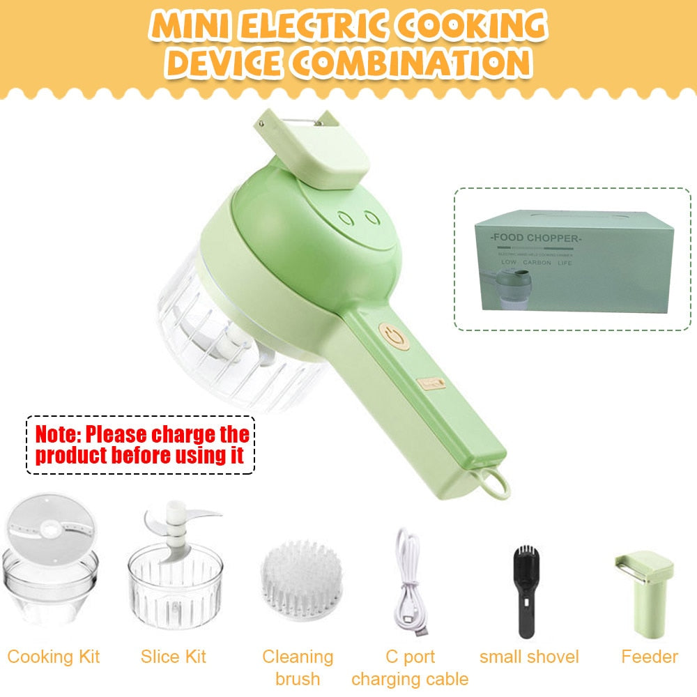 4 In1 Multifunctional Electric Chopper