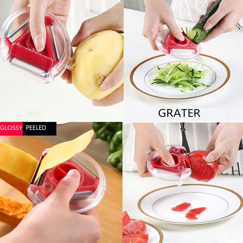 Peeler Set Slicer Stainless Steel