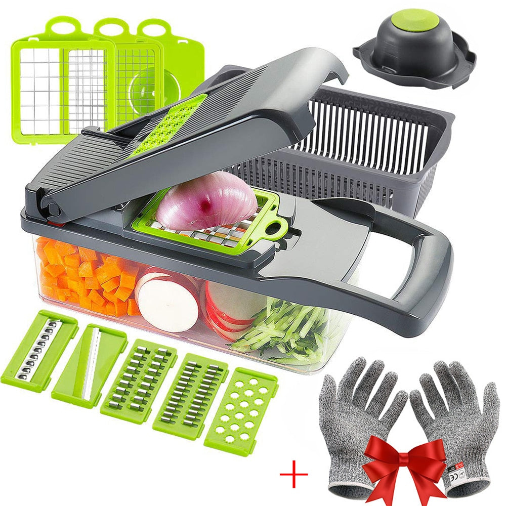 Multifunctional Mandoline Slicer Cutter