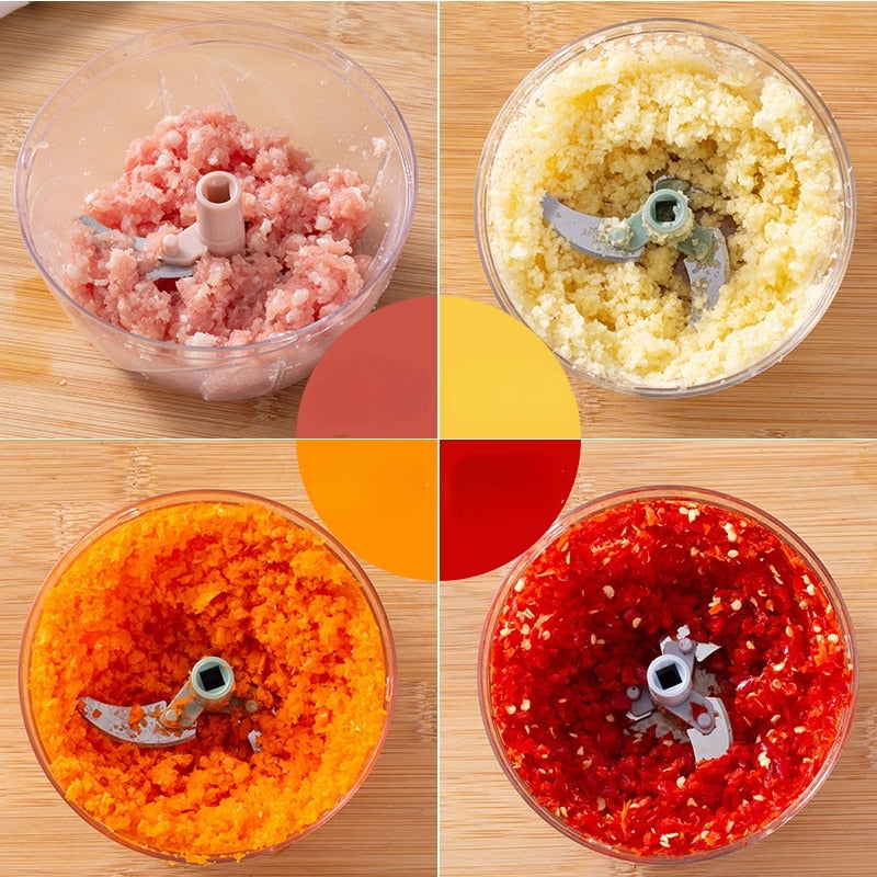 Chopper Manual Rope Food Accessories
