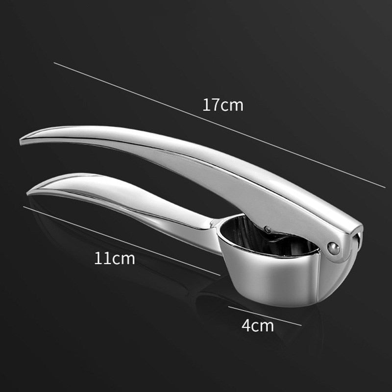 Zinc Alloy Garlic Press Mashed Machine Crusher