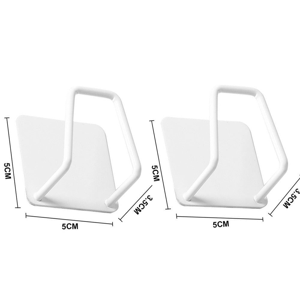 Sponges Holder Drain Drying Rack Self Adhesive
