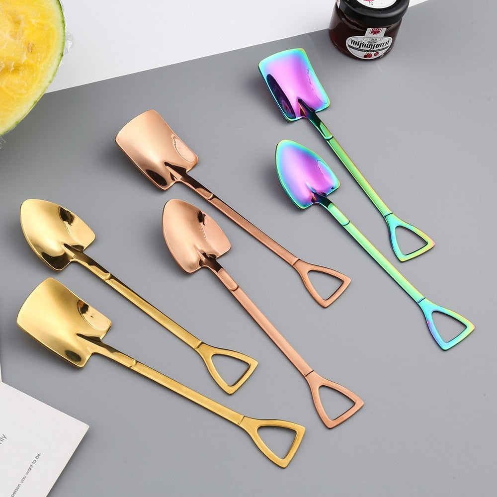 Stainless Steel Spade Spoon Kitchen
