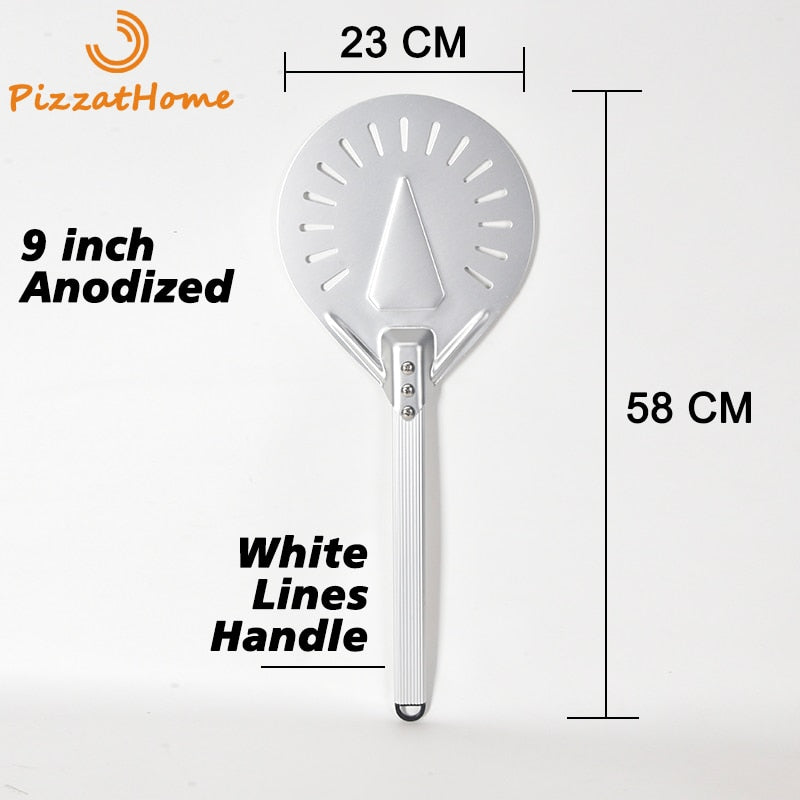Perforated Turning Peel Pizza Shovel