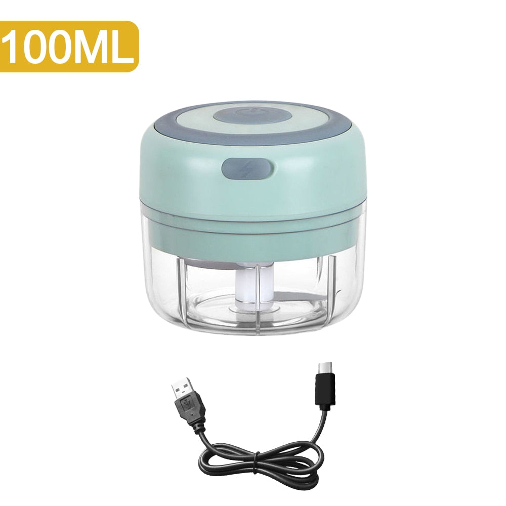 Mini Electric Garlic Chopper USB Charging