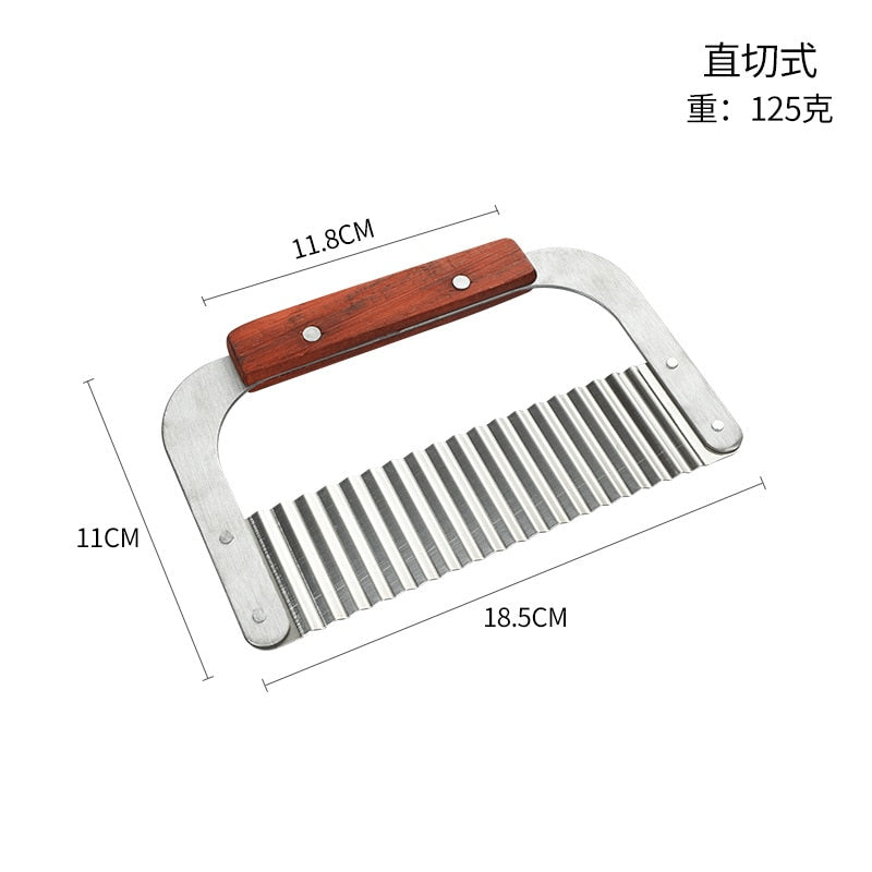 Wave Knife Potato Cutter Slicer