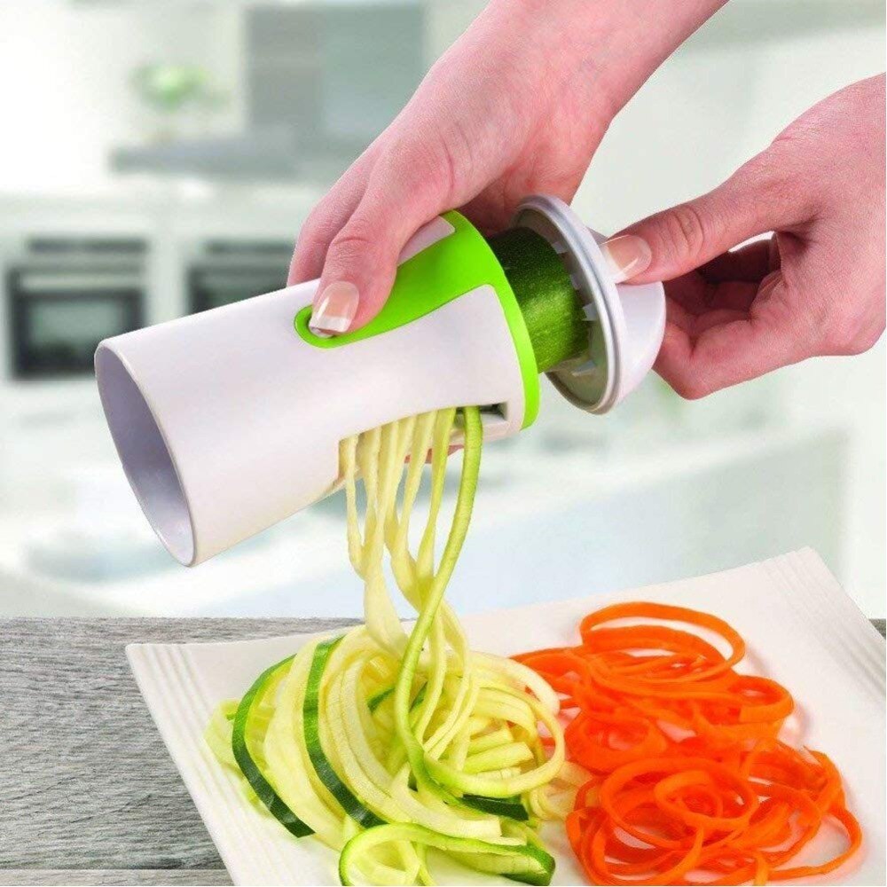Portable Vegetable Fruit Spiral Slicer