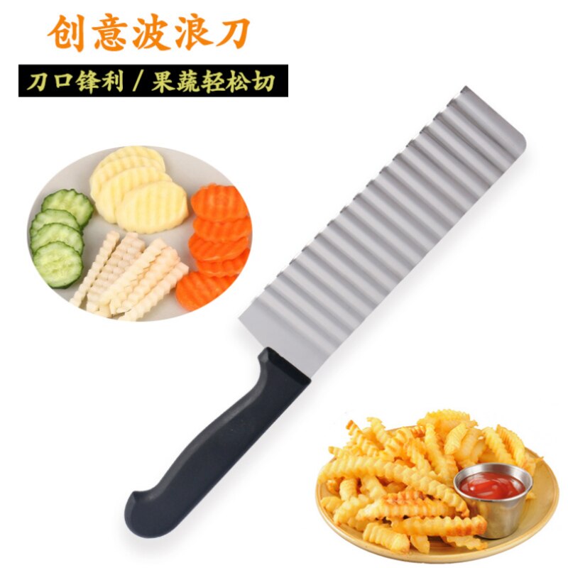 Potato Cutter Wave Knife French Fries Slicer