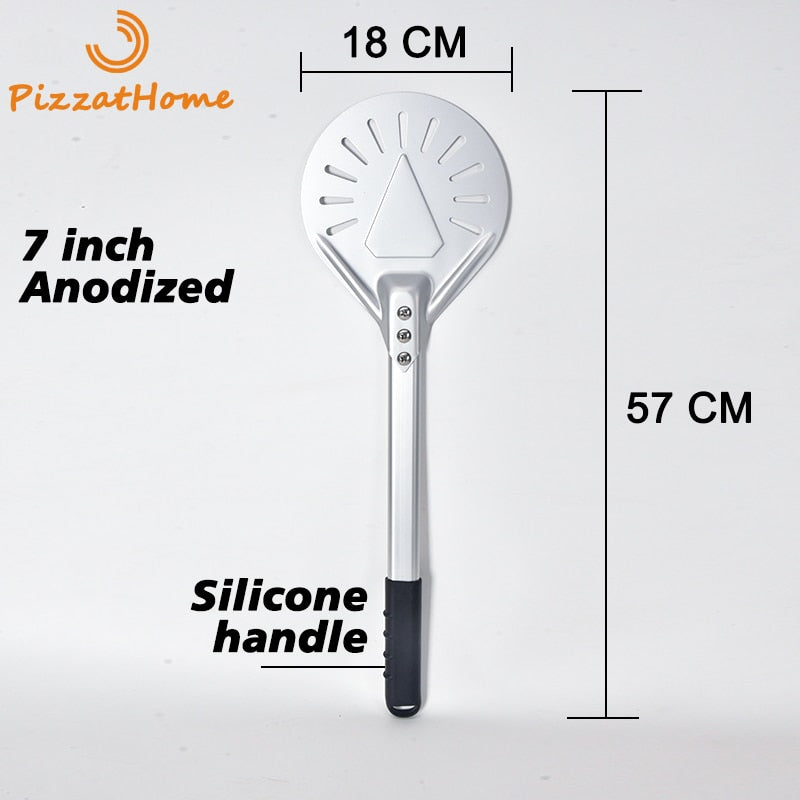 Perforated Turning Peel Pizza Shovel