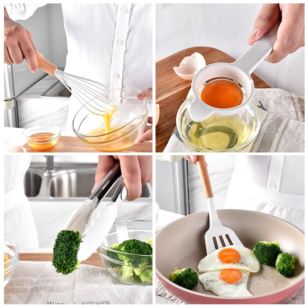 Silicone Kitchenware Utensils Set