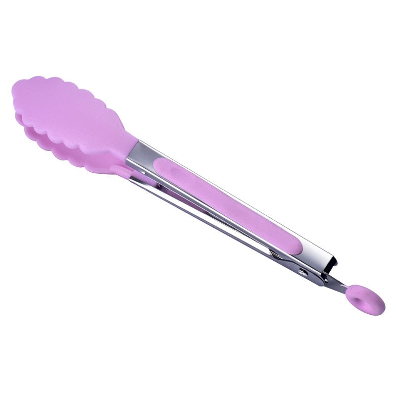 Heat-Resistant BBQ Nylon Food Tong