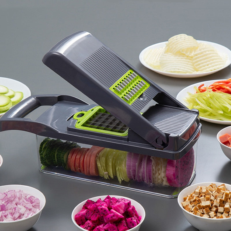Vegetable Cutter Peeler Manual Fruit Slicer