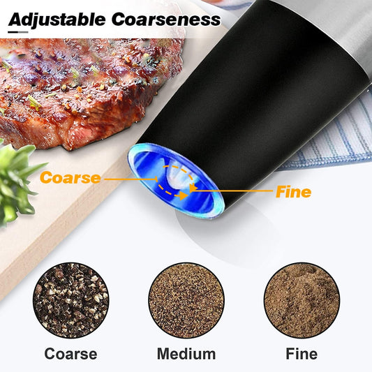 Electric Salt And Pepper Grinders Spice Mill