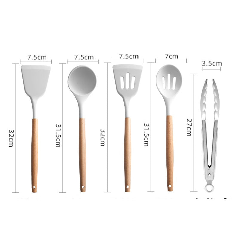 Wooden Handle Non Stick Spatula Spatula