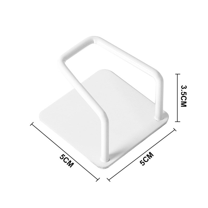 Sponges Holder Drain Drying Rack Self Adhesive