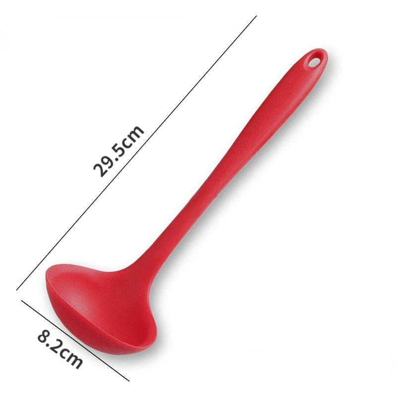 Kitchen Utensils Cooking Tools Silicone Spatula