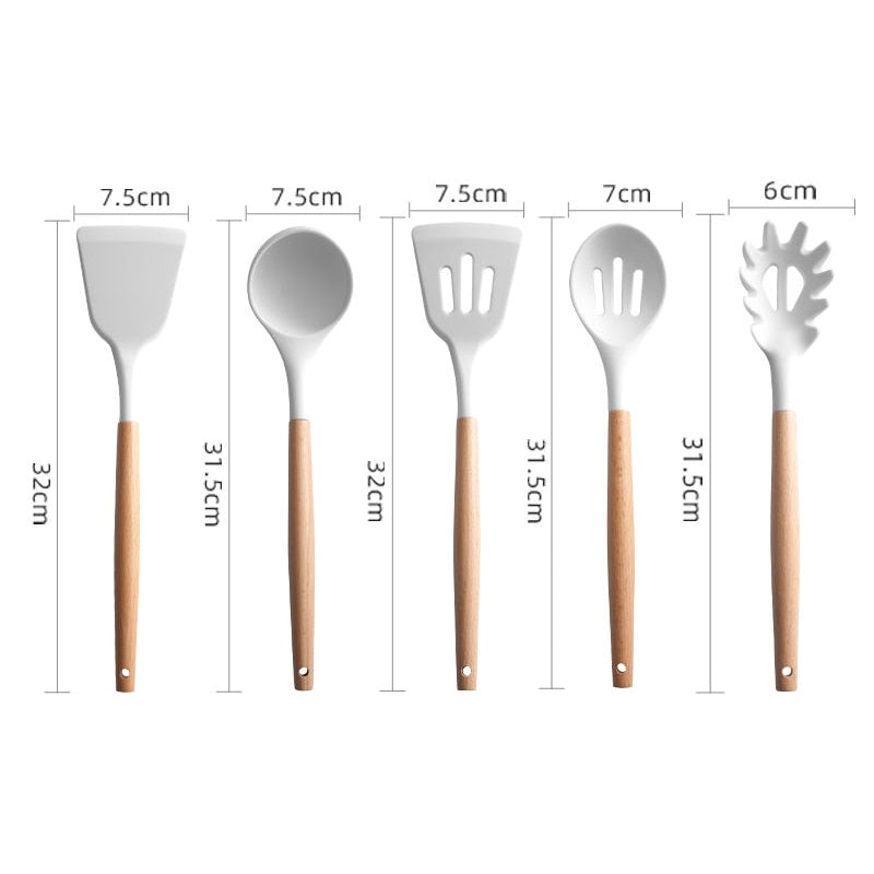 Wooden Handle Non Stick Spatula Spatula