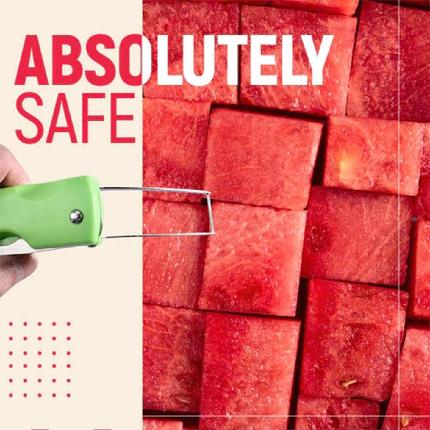 Manual Watermelon Cutter Slicer Fruit Ball Spoon