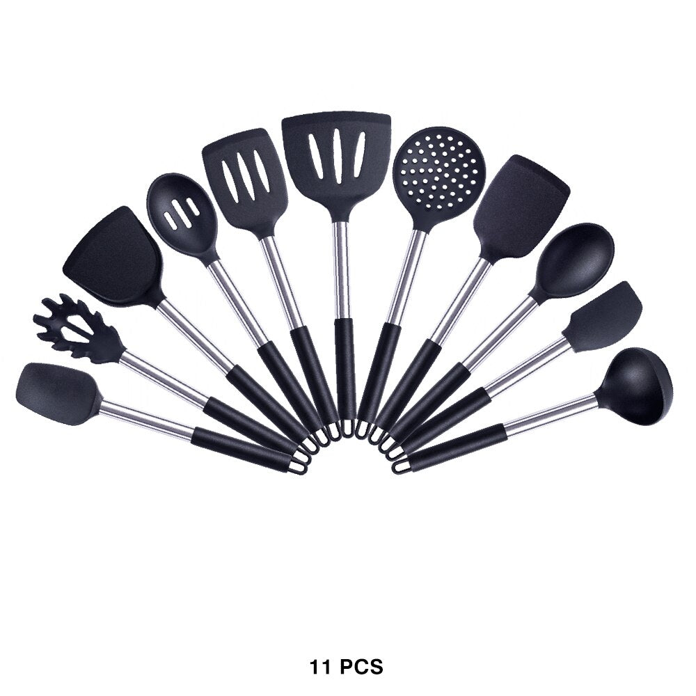 Silicone Utensils Set Kitchen Accessories