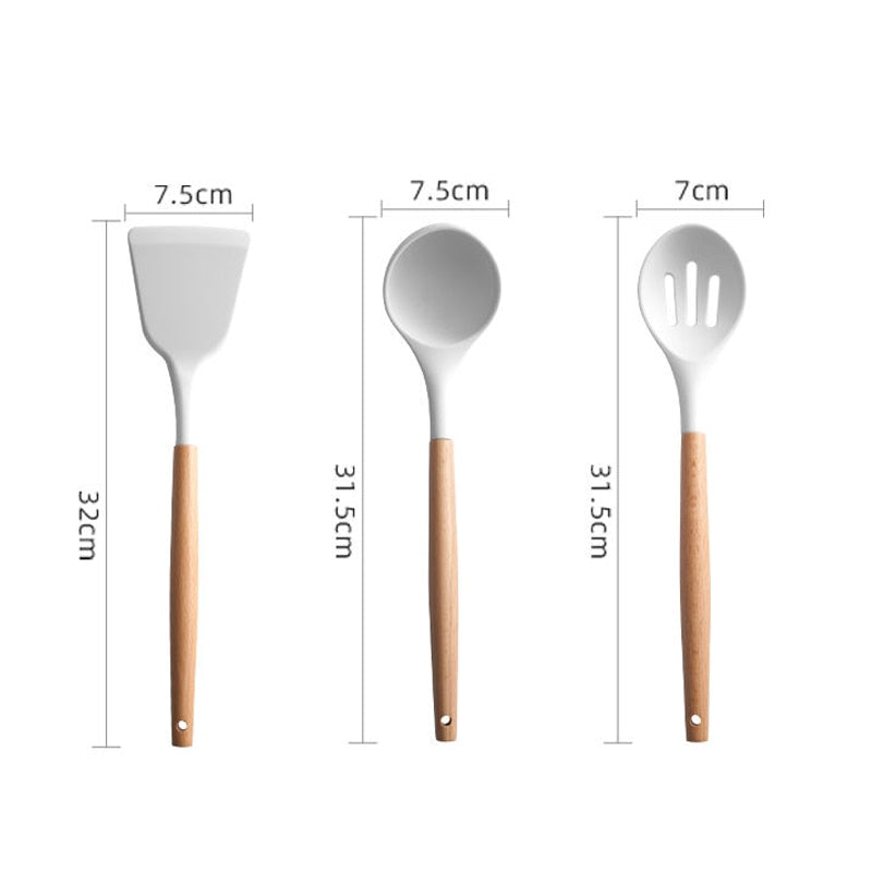 Wooden Handle Non Stick Spatula Spatula