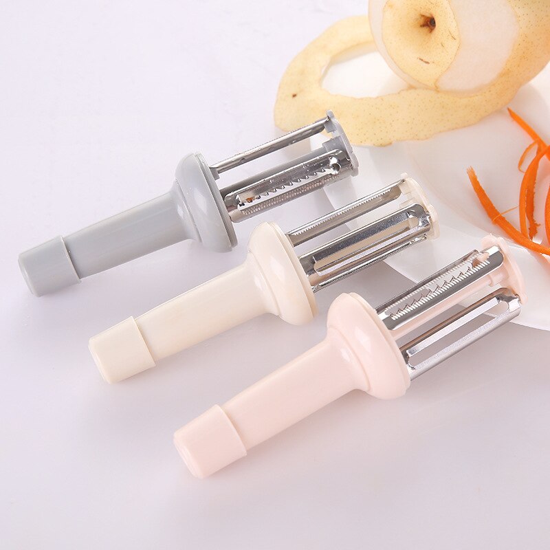 3in1Multi-function Vegetable Peeler Garlic Grinder