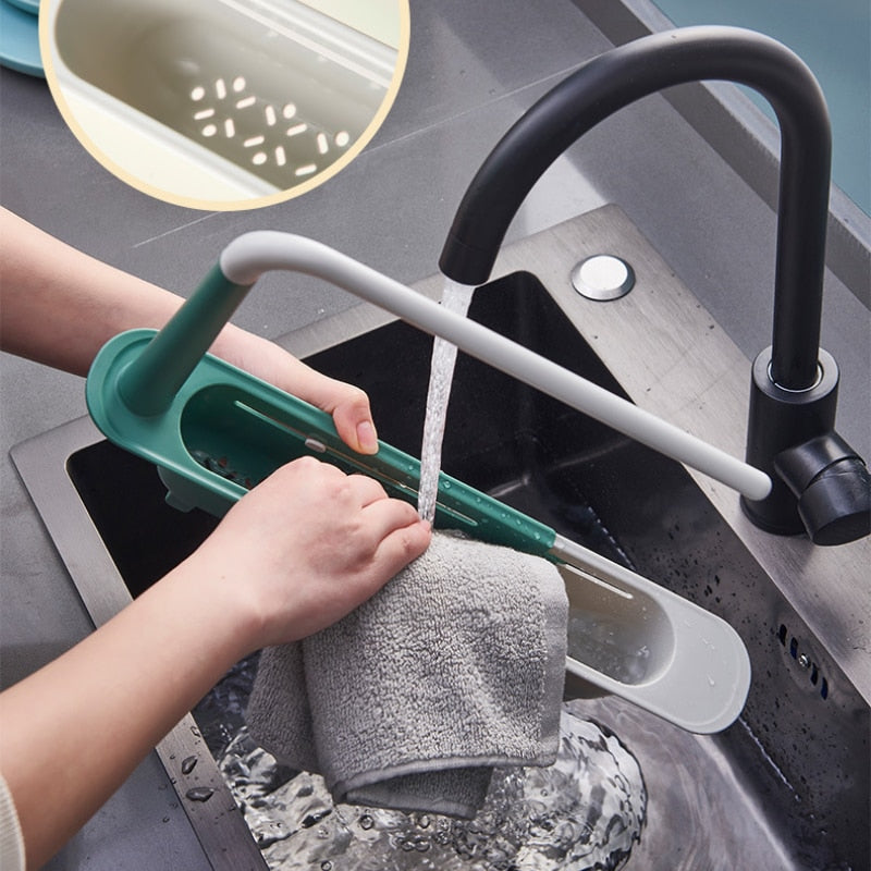 Telescopic Sink Shelf Kitchen Sinks Organizer