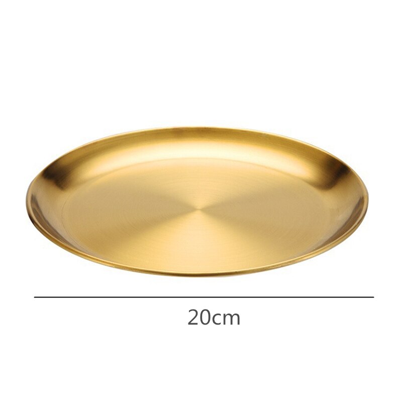 Gold Stainless Steel Food Clip Soup Spoon