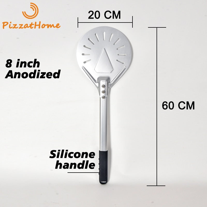 Perforated Turning Peel Pizza Shovel