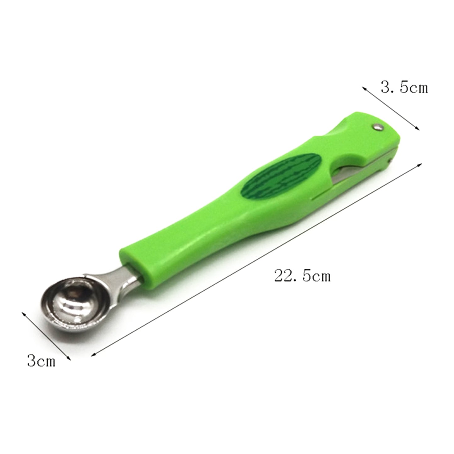 Manual Watermelon Cutter Slicer Fruit Ball Spoon