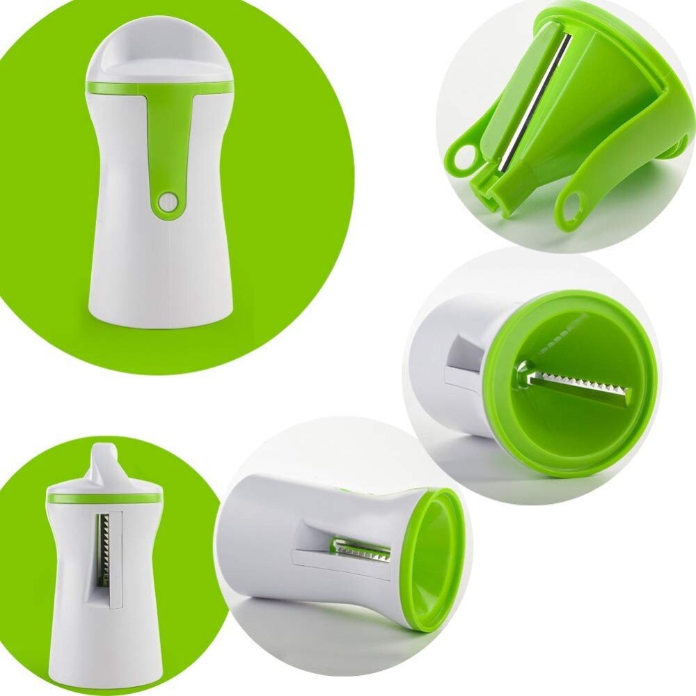Portable Vegetable Fruit Spiral Slicer