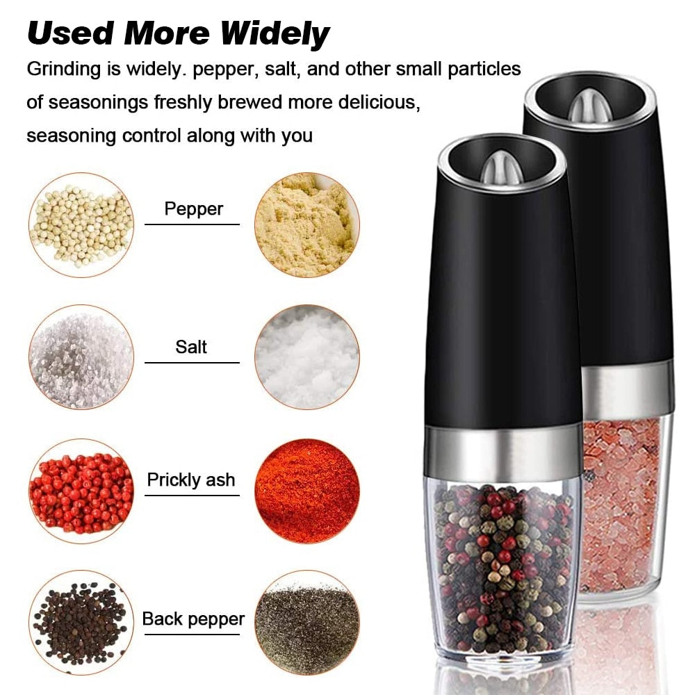 Stainless Steel Gravity Herb Spice Mill