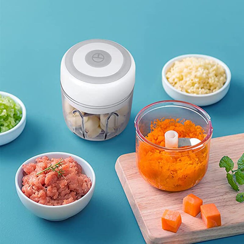 Mini Electric Garlic Chopper Vegetable