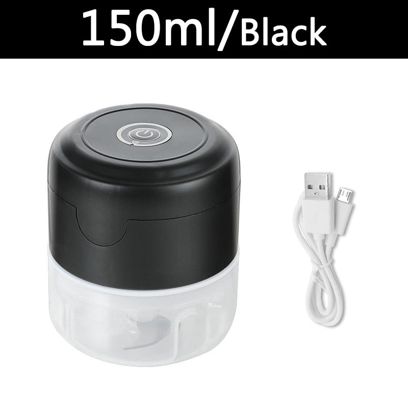 Electric Mini Garlic Crusher Portable Chopper