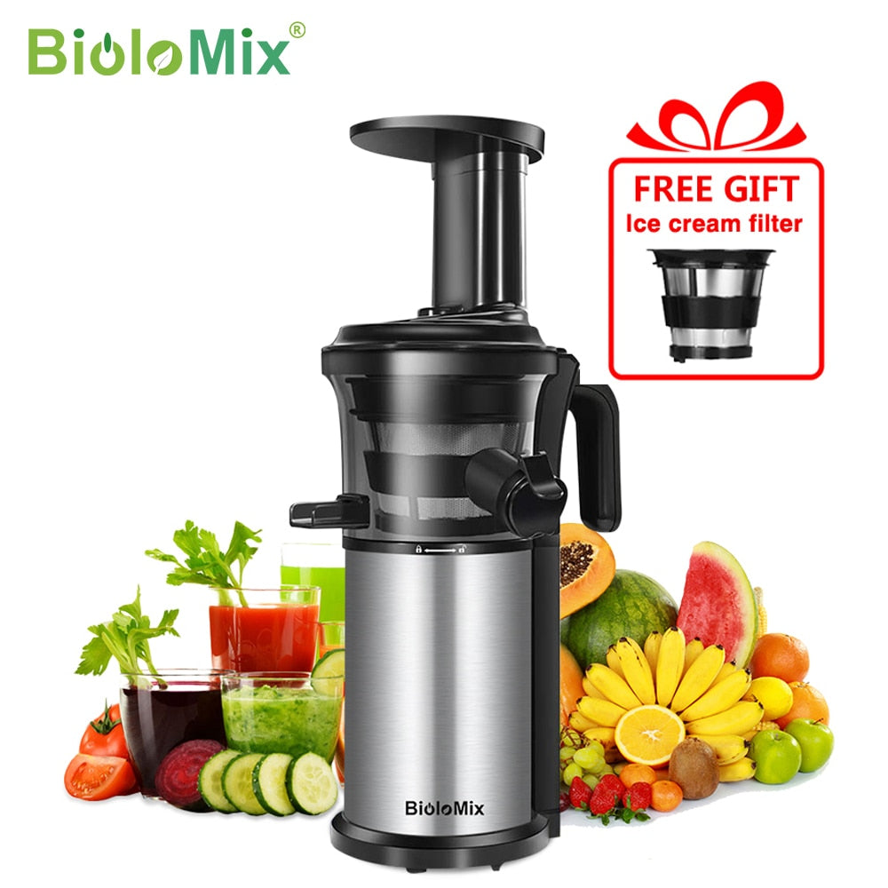 Slow Auger Juicer Fruit and Vegetable Juice