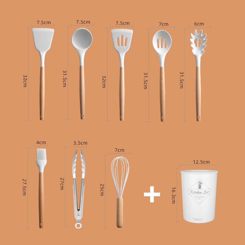 Wooden Handle Non Stick Spatula Spatula