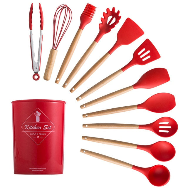 Silicone Kitchenware Cooking Utensils