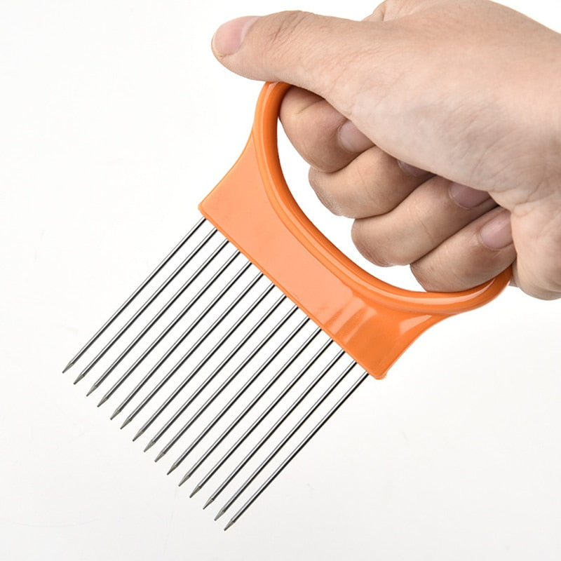 Stainless Steel Onion Needle Slicer