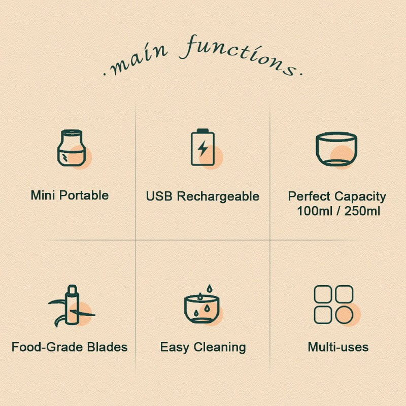 Multifuntional Wireless Vegetable Chopper