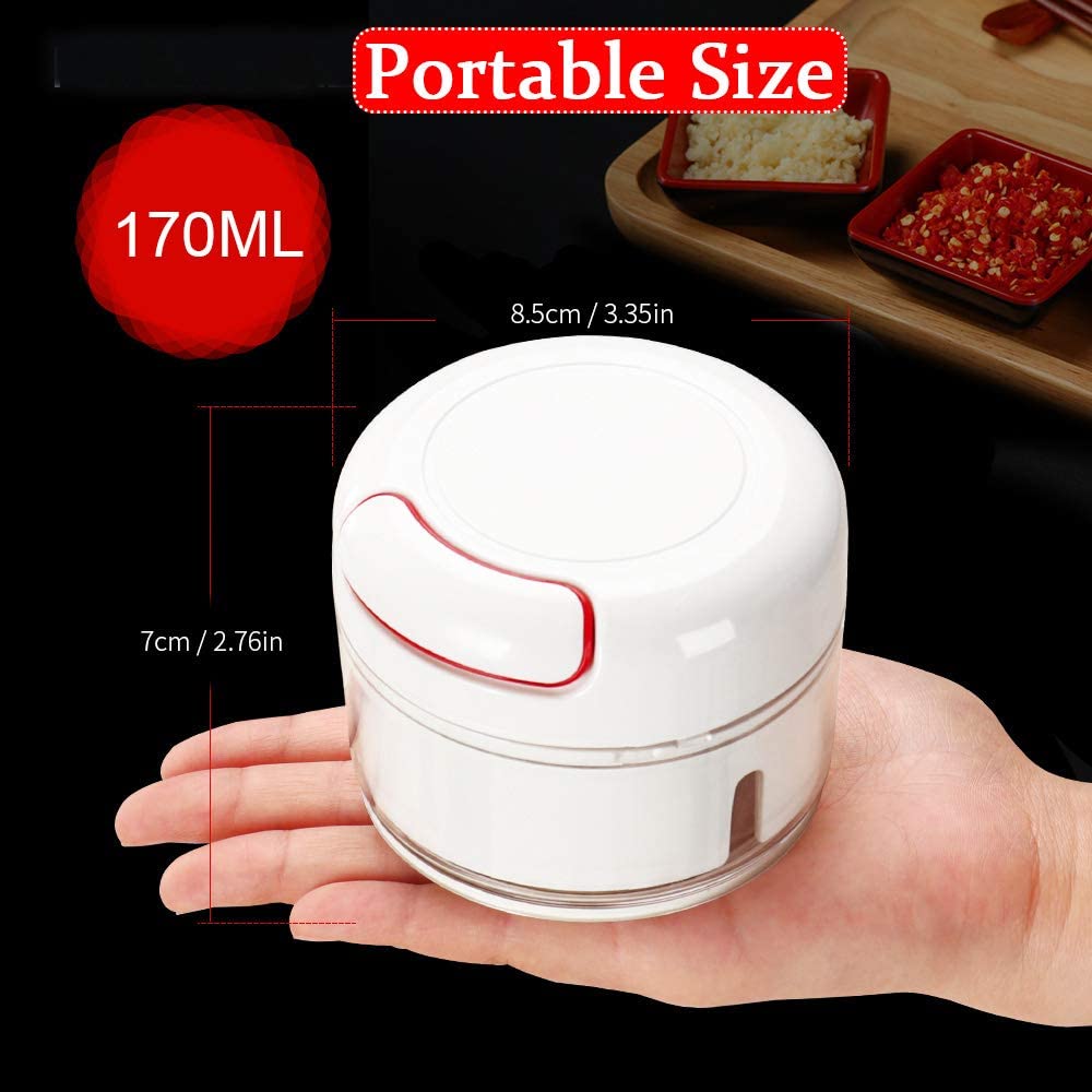 Mini Garlic Crusher Press Grater