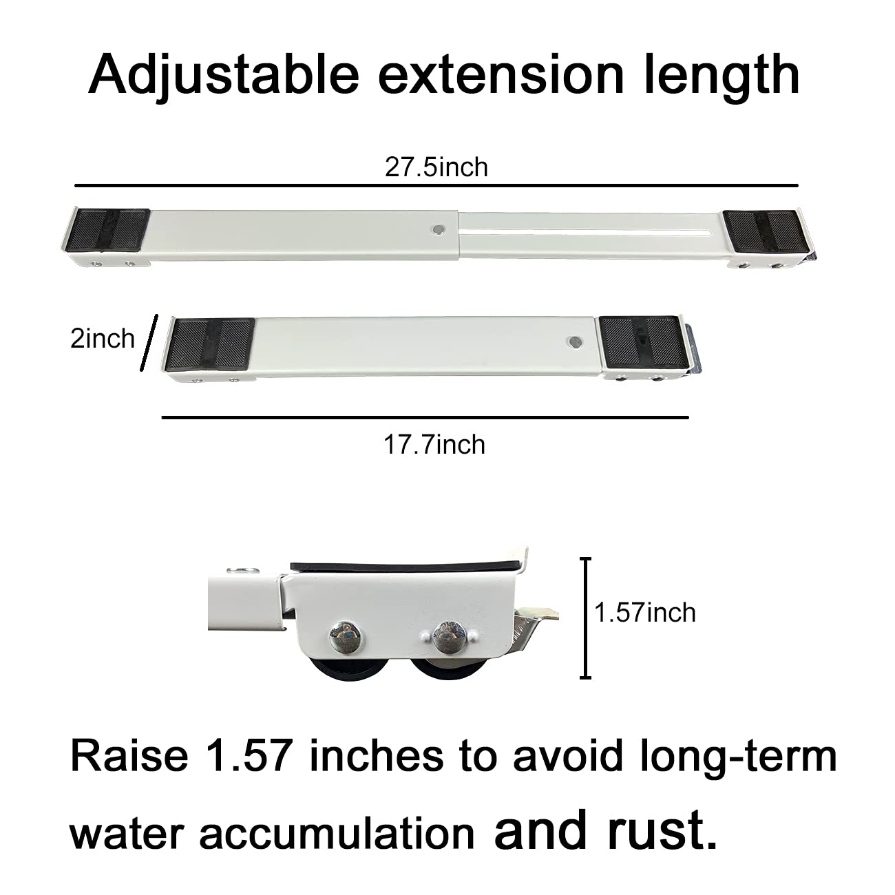 Washing Machine Stand Movable Refrigerator