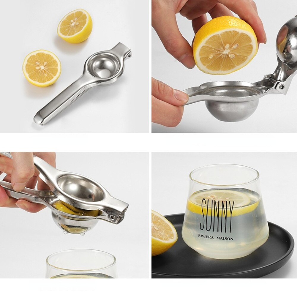 Hand Press Lemon Squeezer Orange Stainless Steel